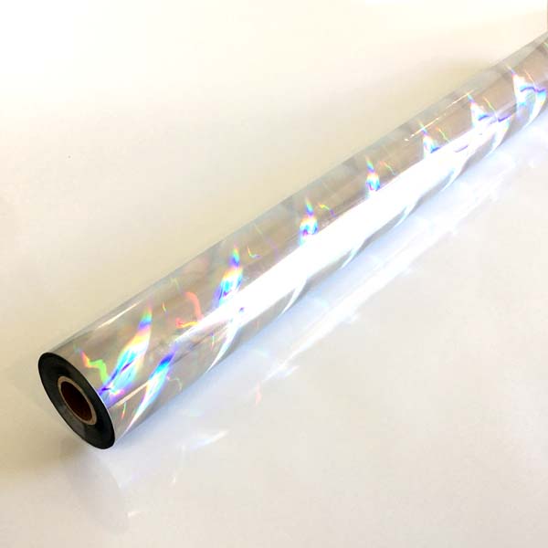 Holographic Silver Foil, Rainbow Laser Hot Stamping Foil Buy at